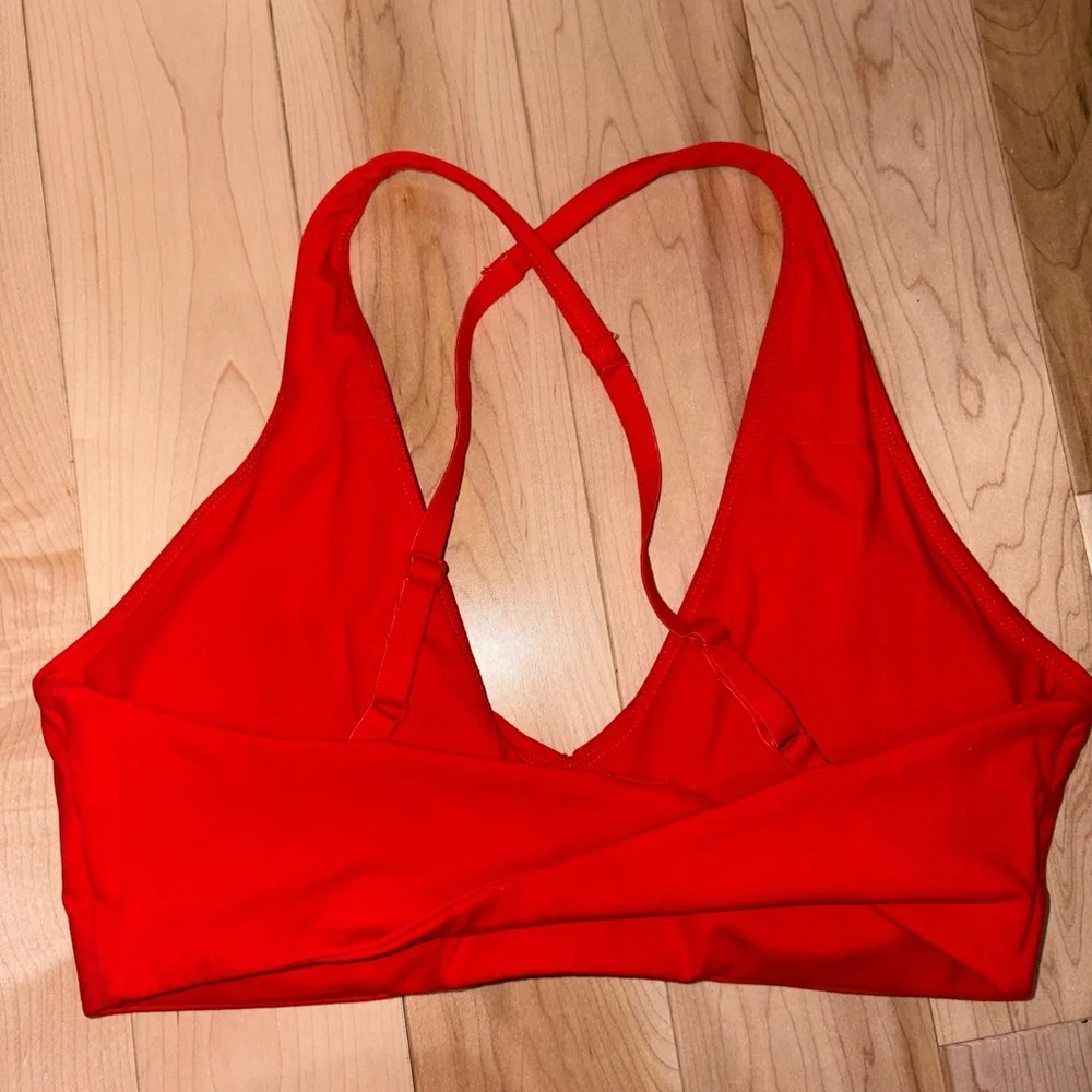 Oner Active Unified Micro Bralette in Muscle Mommy Red (SOLD OUT ONLINE) - Picture 3 of 6